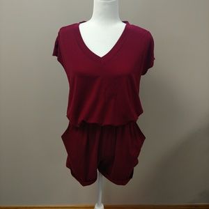 *sold* Red romper